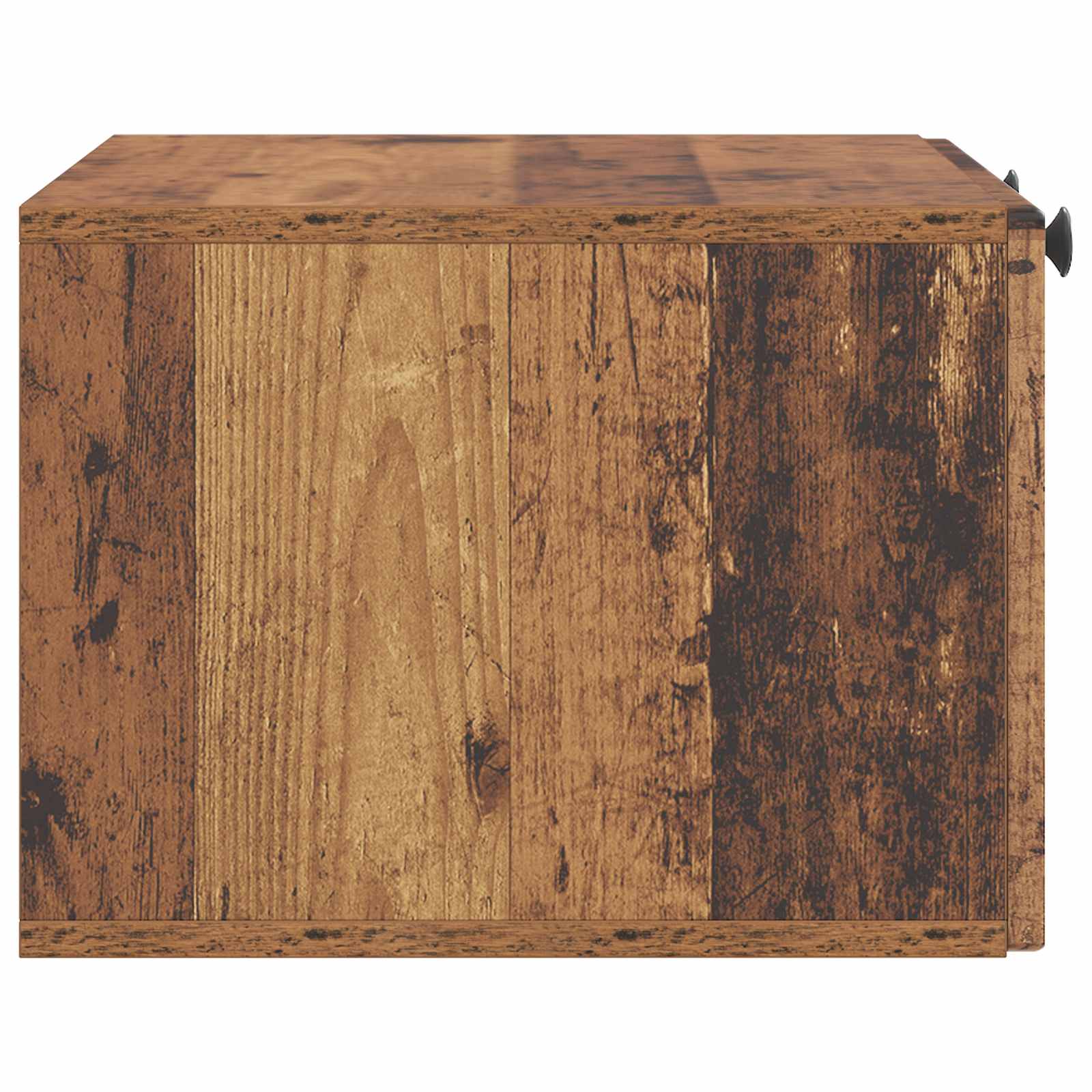 Wandbeugel TV-kast Oud hout 59,5 x 41 x 30 cm Bewerkt hout