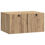 Wandkast TV 59,5x41x30 cm bewerkt hout