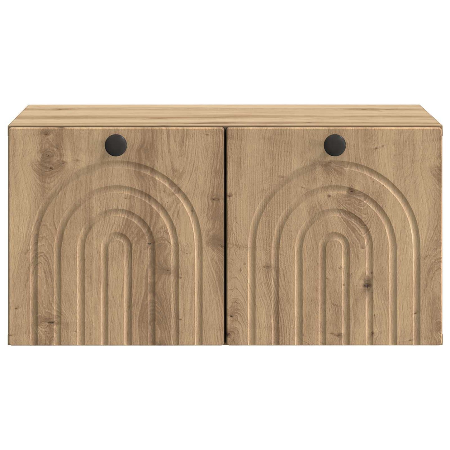 Wandbeugel TV-kast Artisanaal eiken 59,5 x 41 x 30 cm