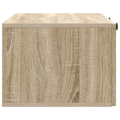 Wandbeugel TV-kast Sonoma Eiken 78,5 x 41 x 30 cm Bewerkt hout