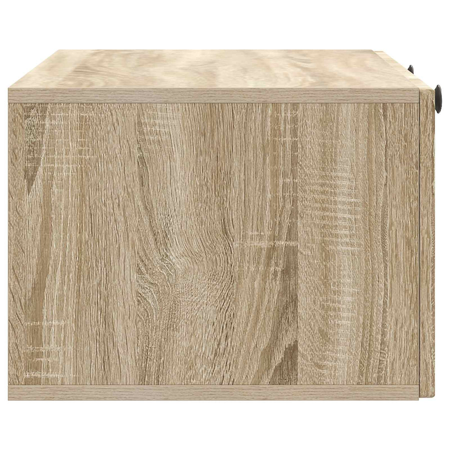 Wandbeugel TV-kast Sonoma Eiken 78,5 x 41 x 30 cm Bewerkt hout
