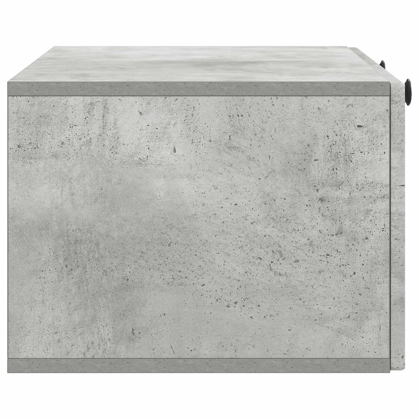 Wandbeugel TV-kast Betongrijs 78,5 x 41 x 30 cm Bewerkt hout