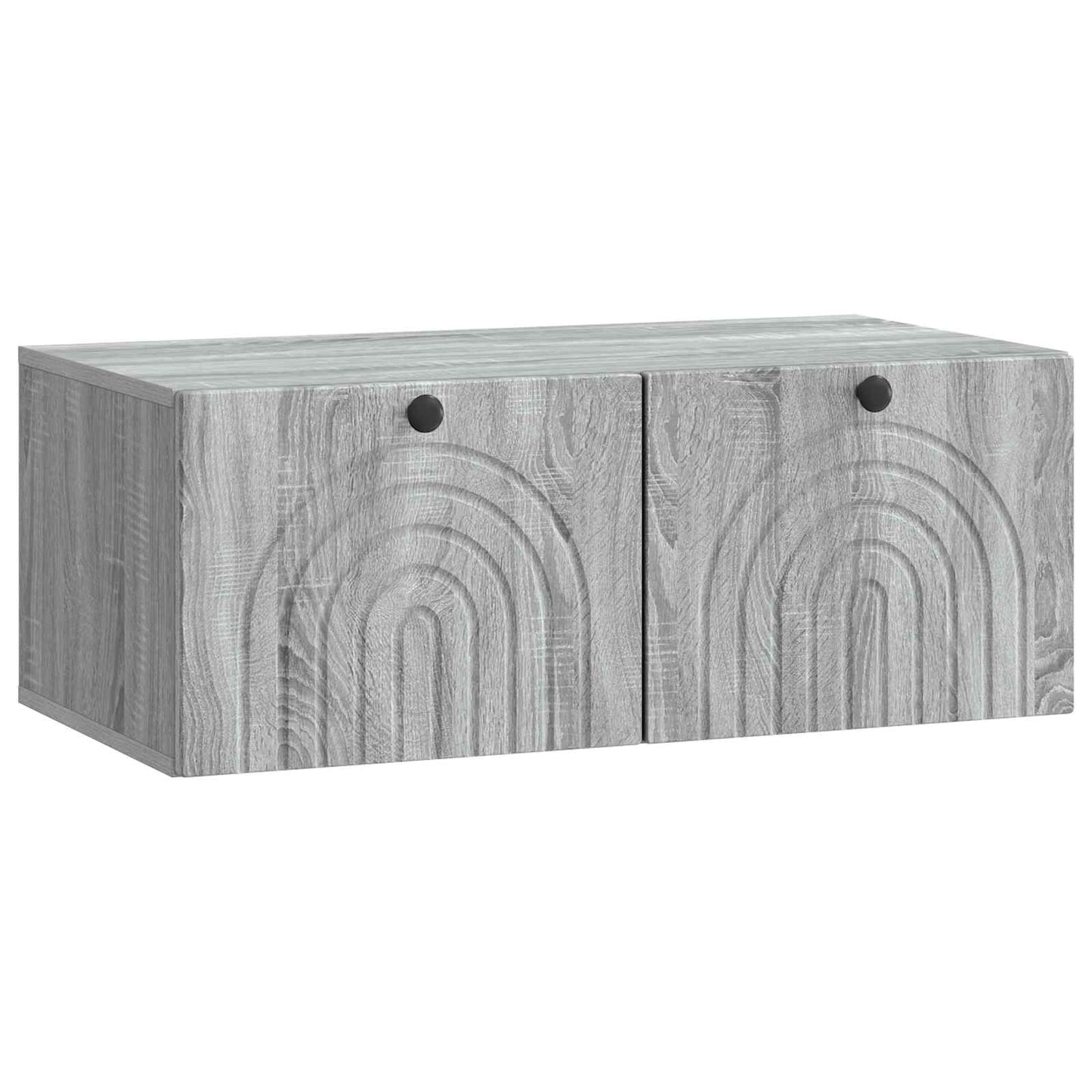 Wandbeugel TV-kast Grijs sonoma 78,5 x 41 x 30 cm Bewerkt hout