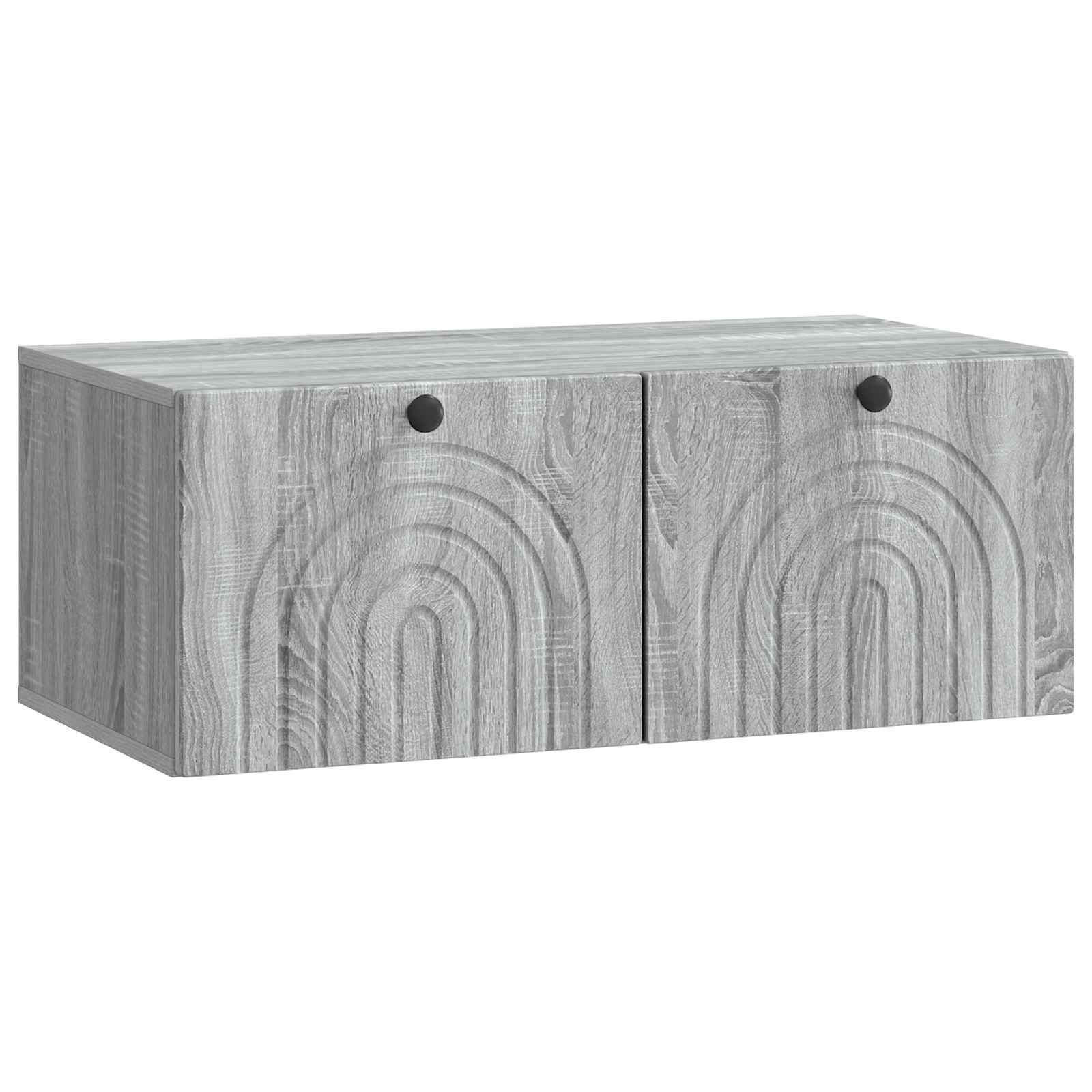 Wandbeugel TV-kast Grijs sonoma 78,5 x 41 x 30 cm Bewerkt hout