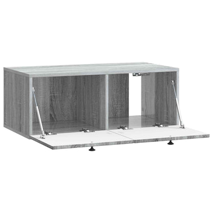 Wandbeugel TV-kast Grijs sonoma 78,5 x 41 x 30 cm Bewerkt hout