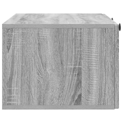 Wandbeugel TV-kast Grijs sonoma 78,5 x 41 x 30 cm Bewerkt hout