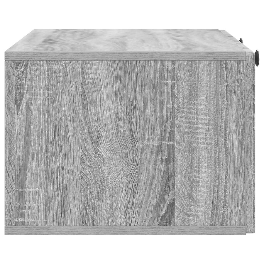 Wandbeugel TV-kast Grijs sonoma 78,5 x 41 x 30 cm Bewerkt hout