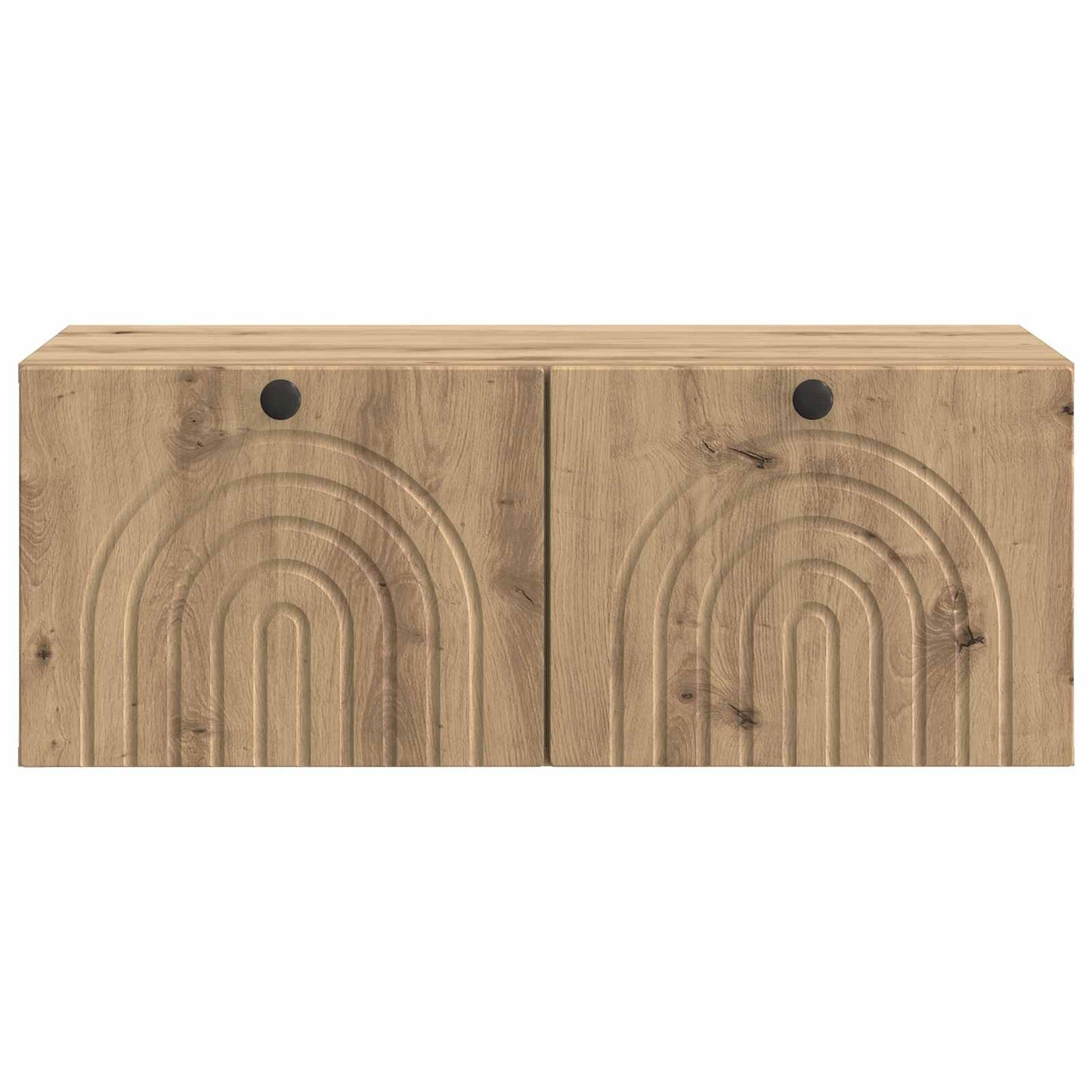 Wandbeugel TV-kast Artisanaal eiken 78,5 x 41 x 30 cm