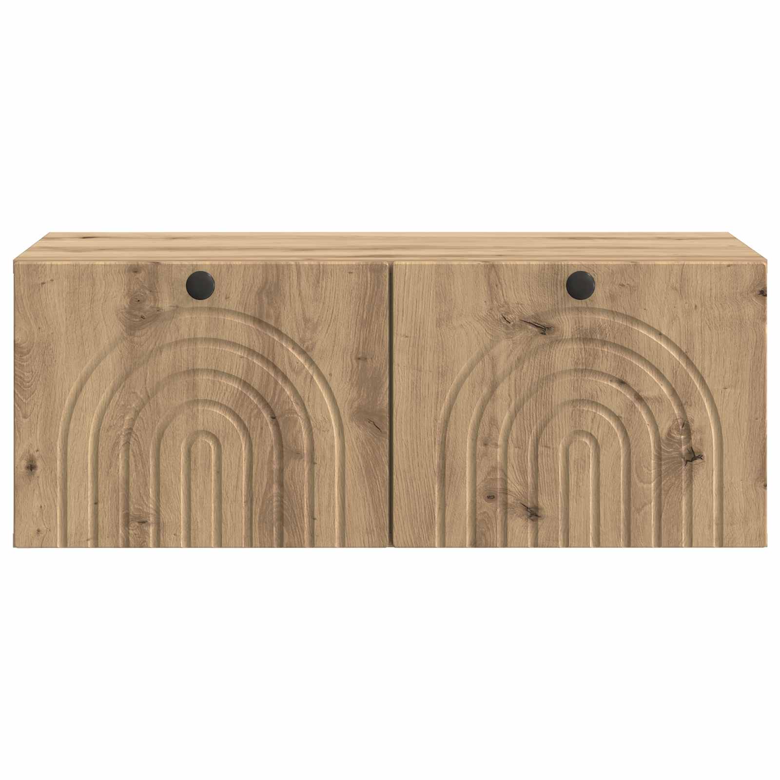 Wandbeugel TV-kast Artisanaal eiken 78,5 x 41 x 30 cm