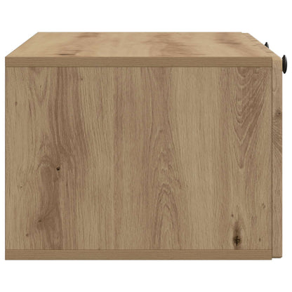 Wandbeugel TV-kast Artisanaal eiken 78,5 x 41 x 30 cm