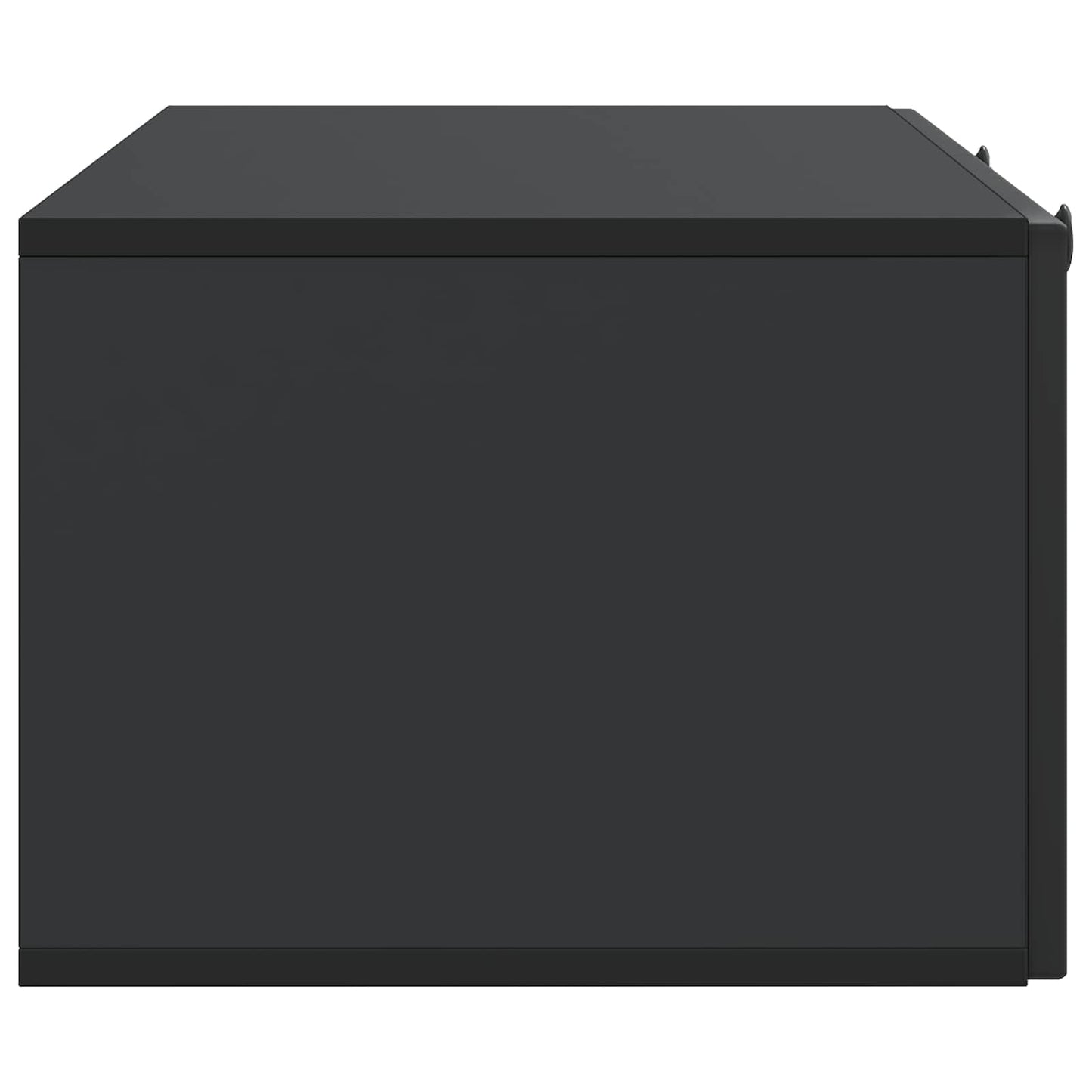 Wandbeugel TV-kast Zwart 99 x 41 x 30 cm Bewerkt hout