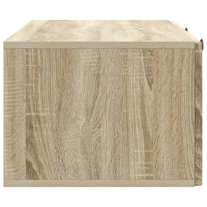 Wandbeugel TV-kast Sonoma Eiken 98 x 41 x 30 cm Bewerkt hout