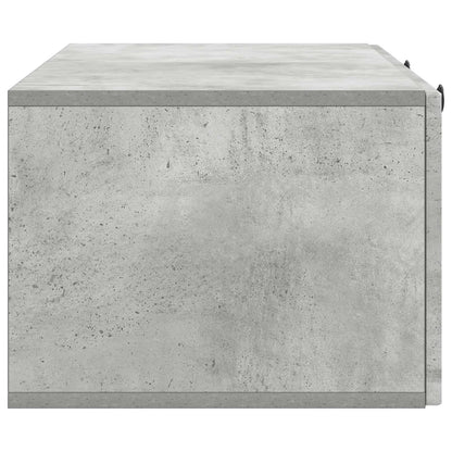 Wandbeugel TV-kast Betongrijs 99 x 41 x 30 cm Bewerkt hout