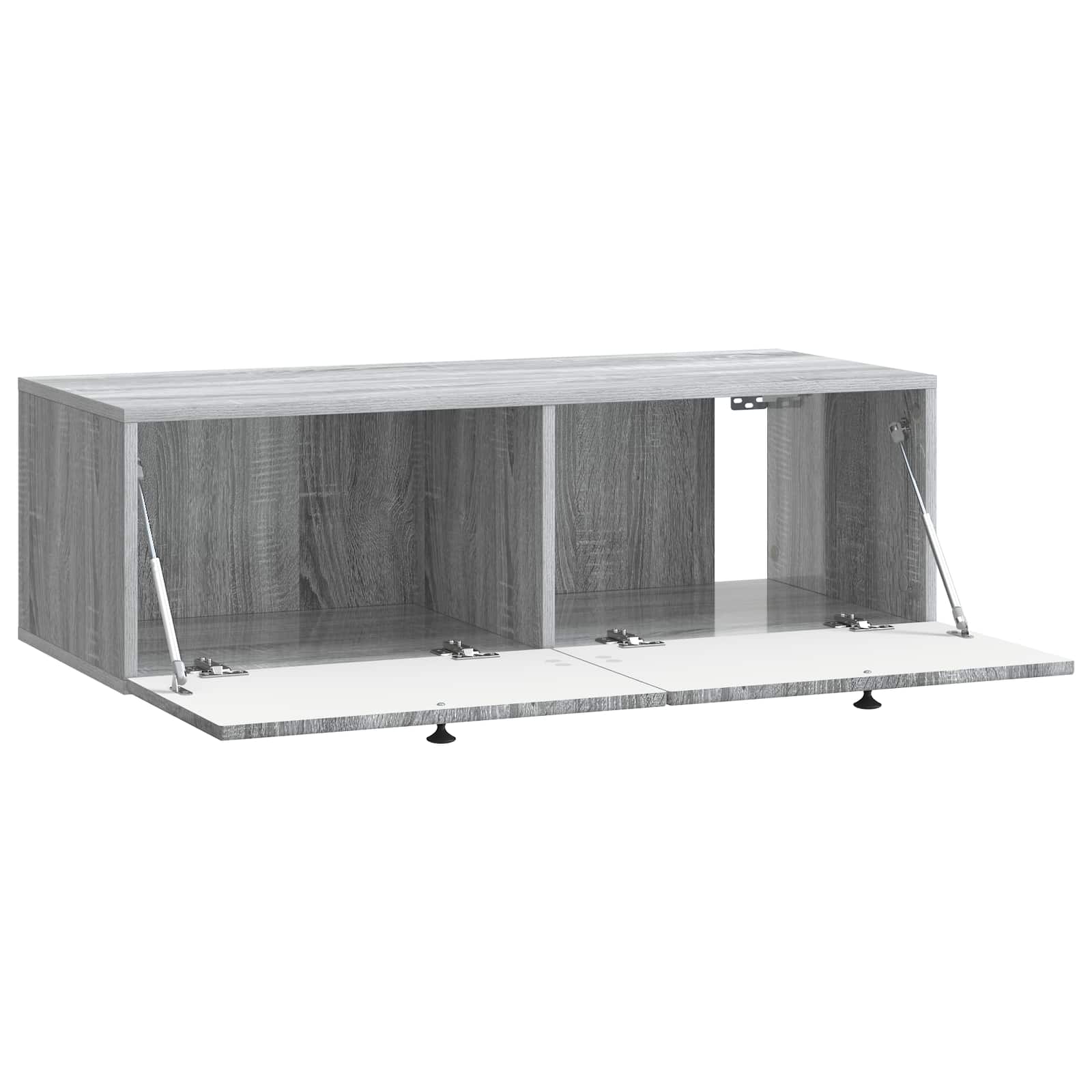 Wandbeugel TV-kast Grijs sonoma 99 x 41 x 30 cm Bewerkt hout