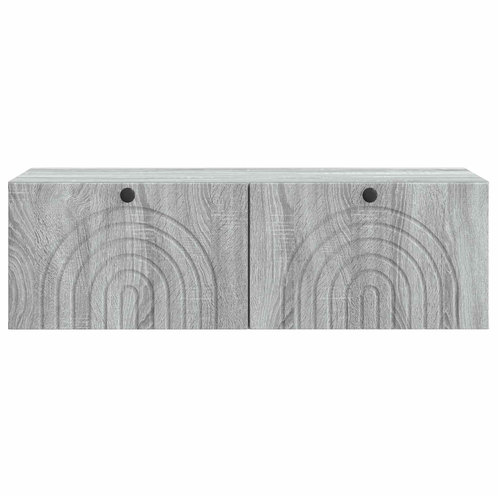 Wandbeugel TV-kast Grijs sonoma 99 x 41 x 30 cm Bewerkt hout