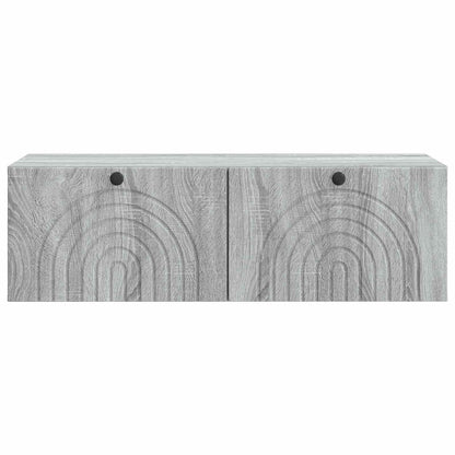 Wandbeugel TV-kast Grijs sonoma 99 x 41 x 30 cm Bewerkt hout