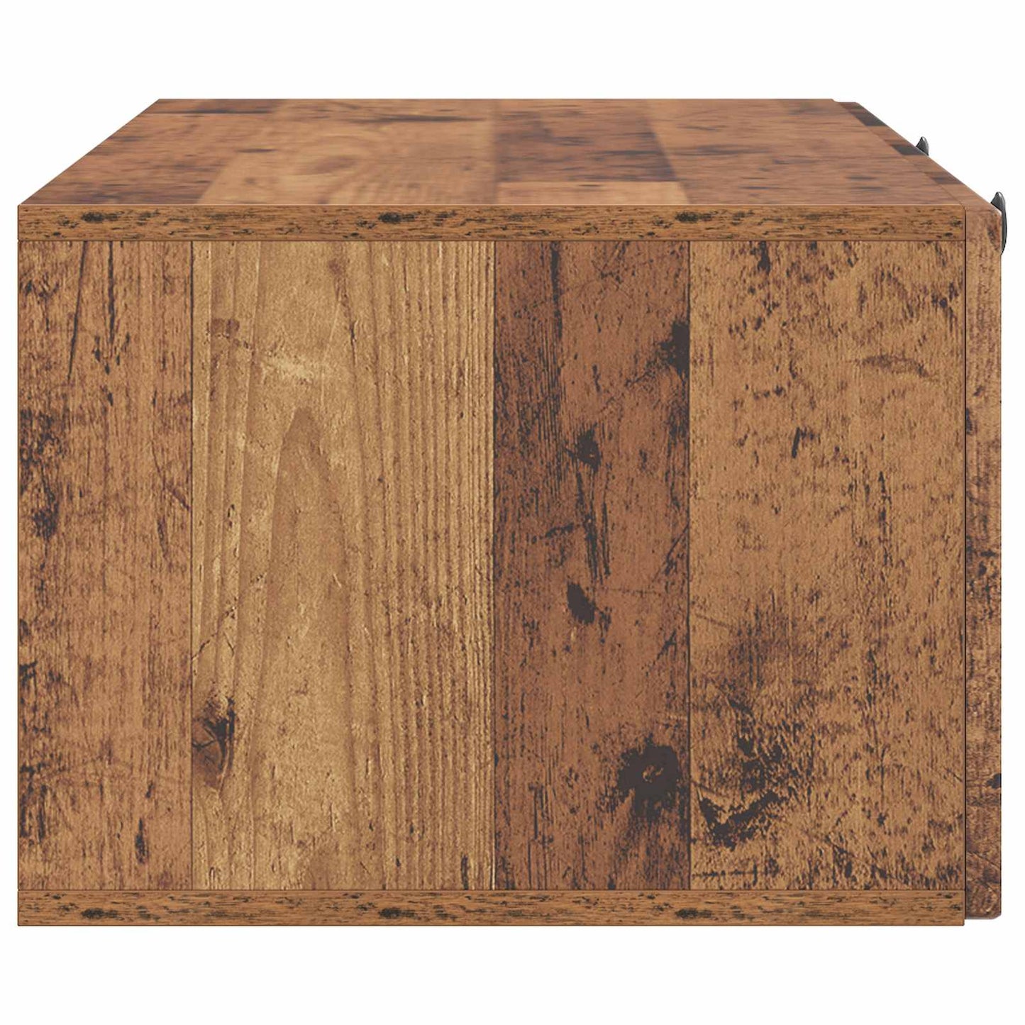Wandbeugel TV-kast Oud hout 99 x 41 x 30 cm Bewerkt hout