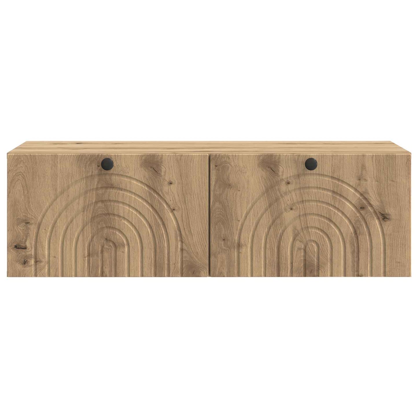 Wandbeugel TV-kast Artisanaal eiken 99 x 41 x 30 cm