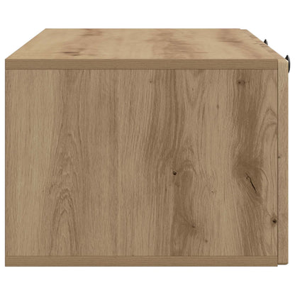 Wandbeugel TV-kast Artisanaal eiken 99 x 41 x 30 cm
