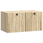 Tv-meubel 59,5x31x30 cm sonoma eiken bewerkt hout