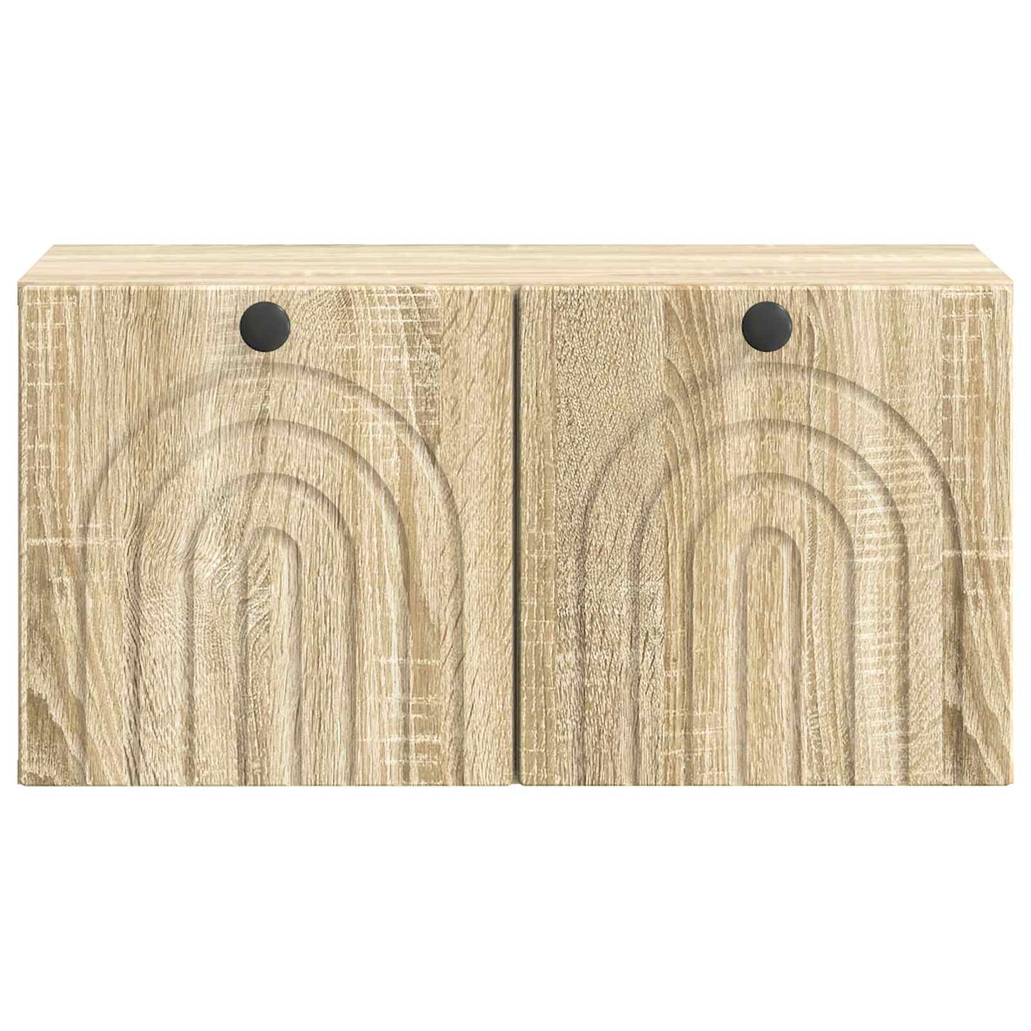 Wandbeugel TV-kast Sonoma Eiken 59,5 x 31 x 30 cm Bewerkt hout