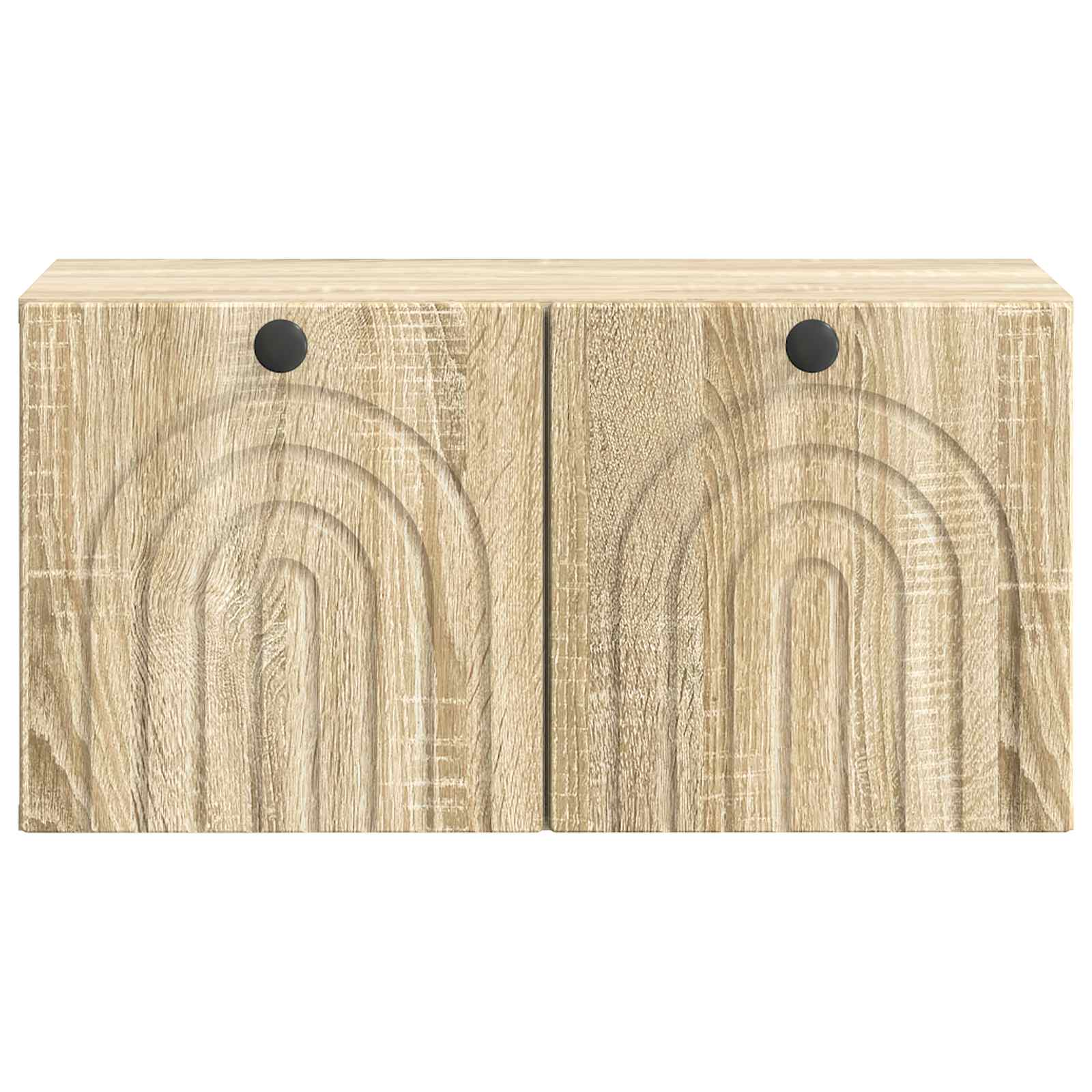 Wandbeugel TV-kast Sonoma Eiken 59,5 x 31 x 30 cm Bewerkt hout