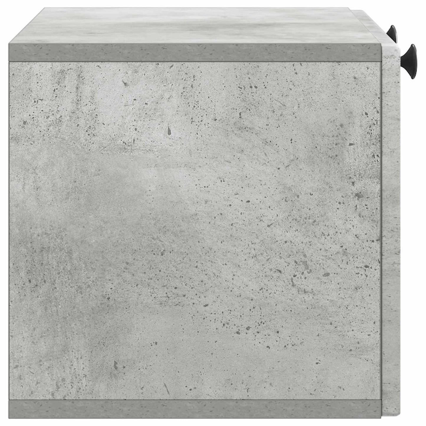 Wandbeugel TV-kast Betongrijs 59,5 x 31 x 30 cm Bewerkt hout