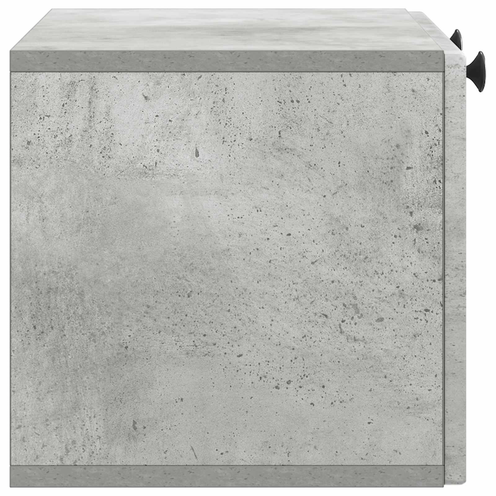 Wandbeugel TV-kast Betongrijs 59,5 x 31 x 30 cm Bewerkt hout