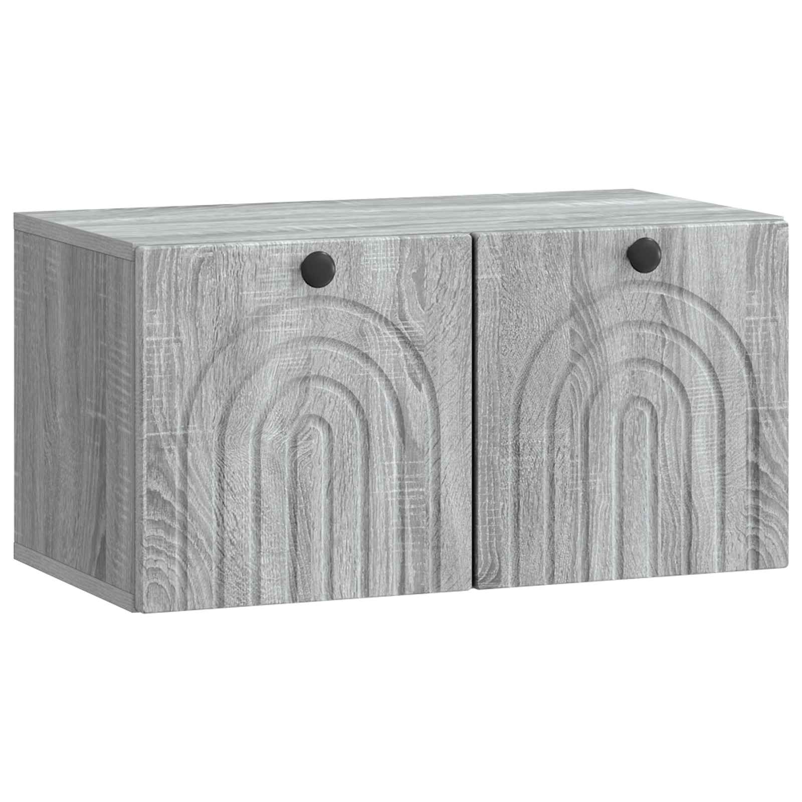 Wandbeugel TV-kast Grijs sonoma 59,5 x 31 x 30 cm Bewerkt hout