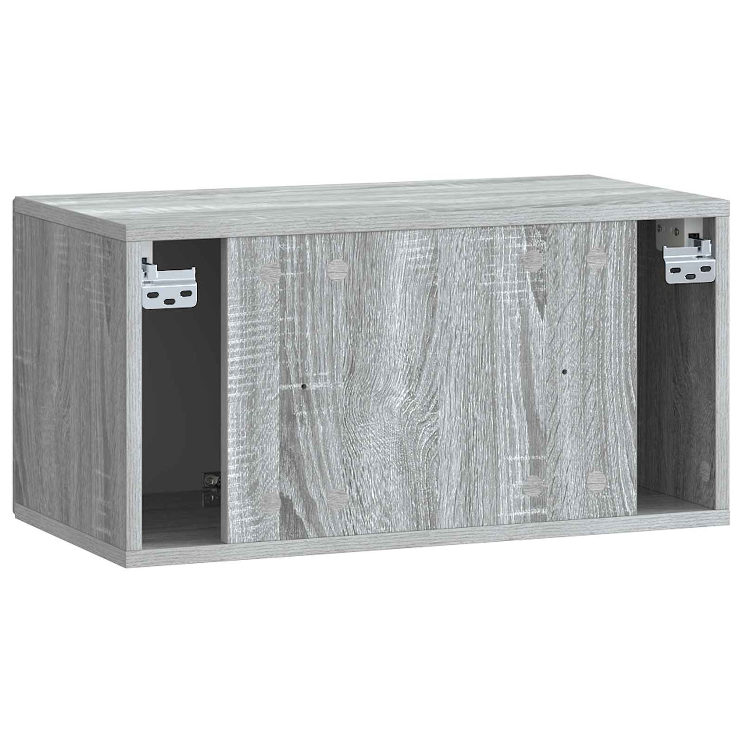 Wandbeugel TV-kast Grijs sonoma 59,5 x 31 x 30 cm Bewerkt hout