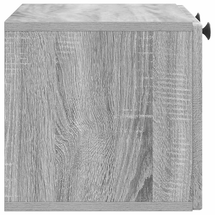 Wandbeugel TV-kast Grijs sonoma 59,5 x 31 x 30 cm Bewerkt hout