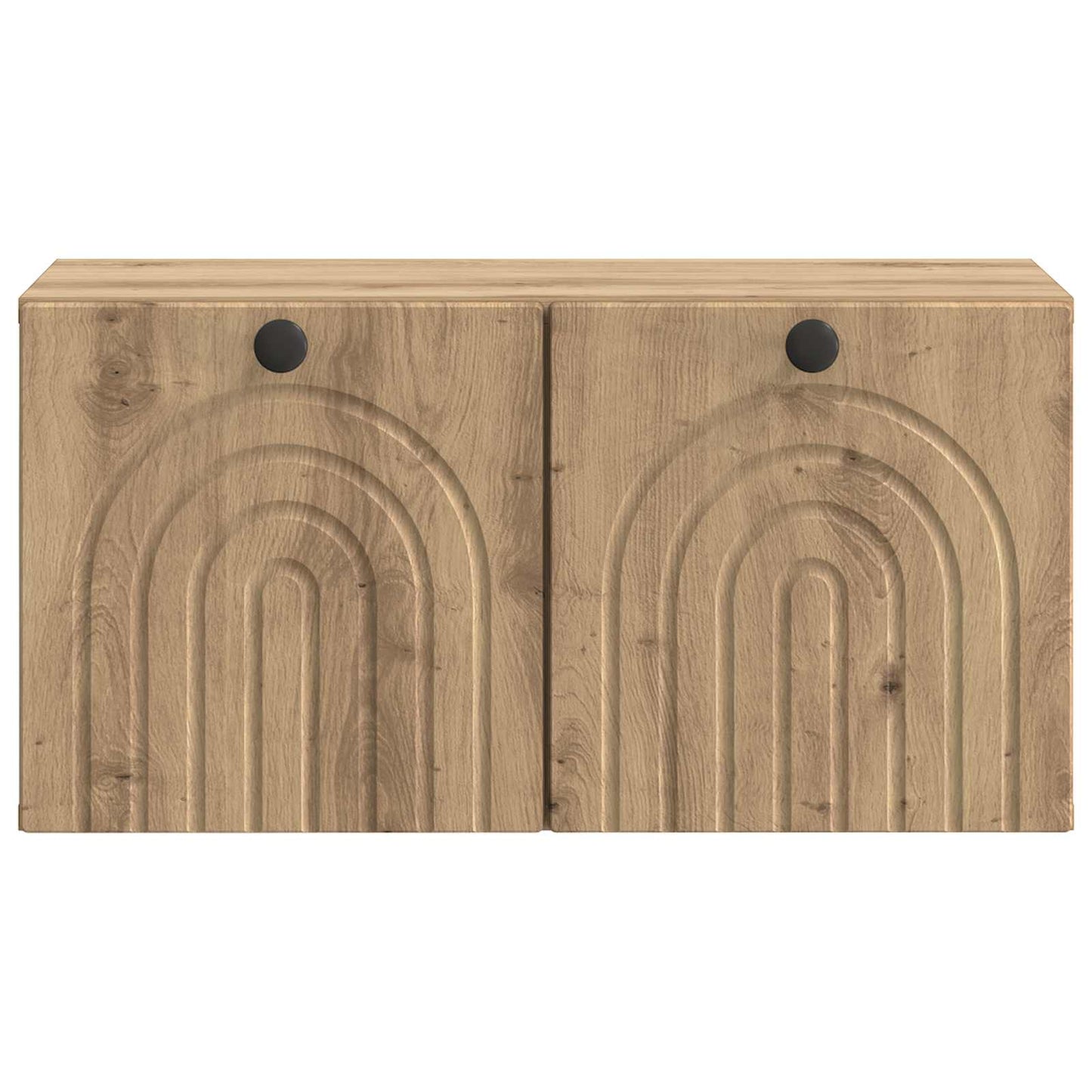 Wandbeugel TV-kast Artisanaal eiken 59,5 x 31 x 30 cm