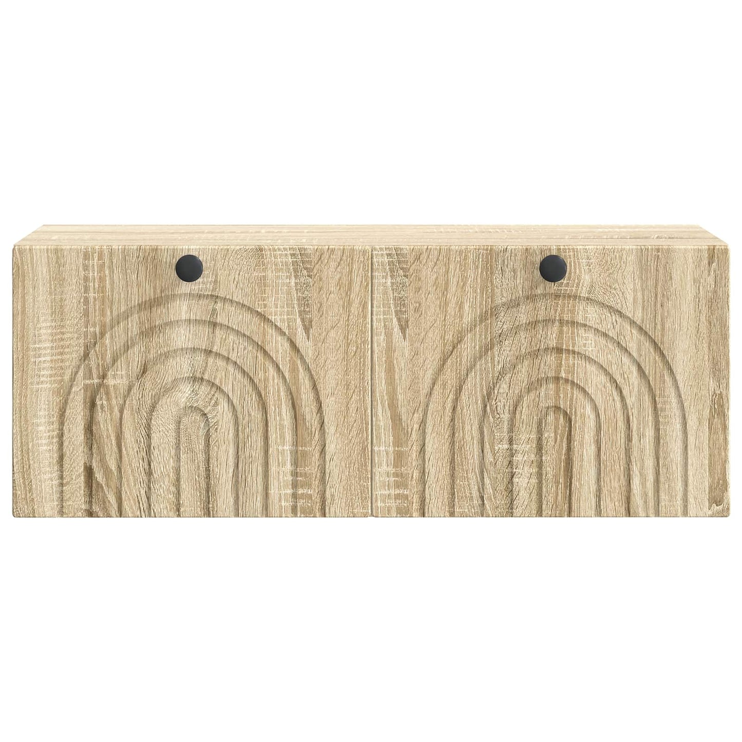 Wandbeugel TV-kast Sonoma Eiken 78,5 x 31 x 30 cm Bewerkt hout
