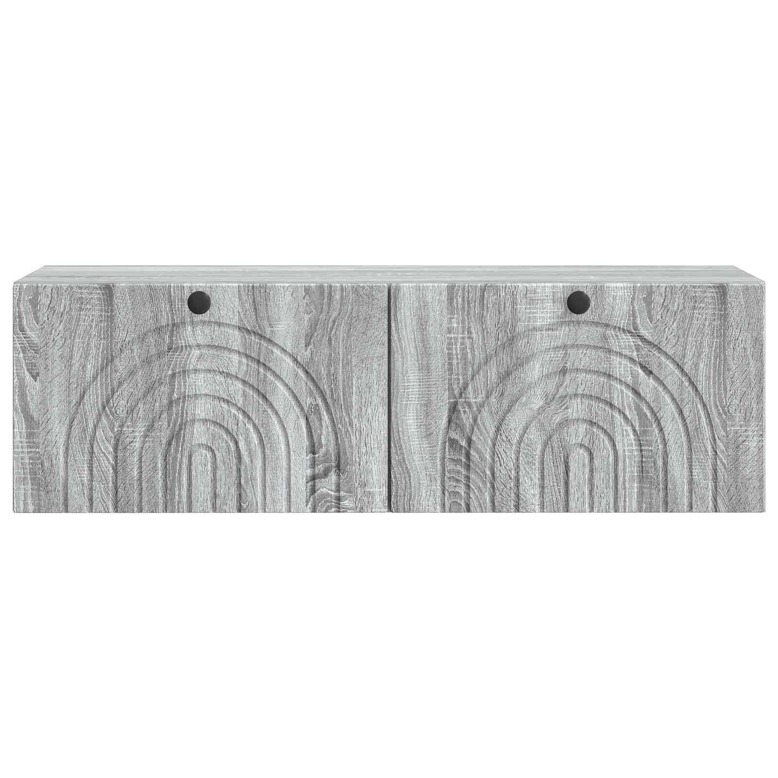 Wandbeugel TV-kast Grijs sonoma 98 x 31 x 30 cm Bewerkt hout