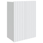 Wandkast 66x34,5x92 cm bewerkt hout muurmontage