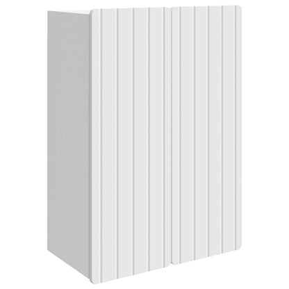 Wandkast Wit 66 x 34,5 x 92 cm Bewerkt hout