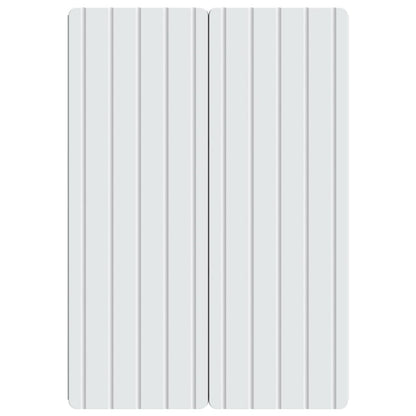 Wandkast Wit 66 x 34,5 x 92 cm Bewerkt hout