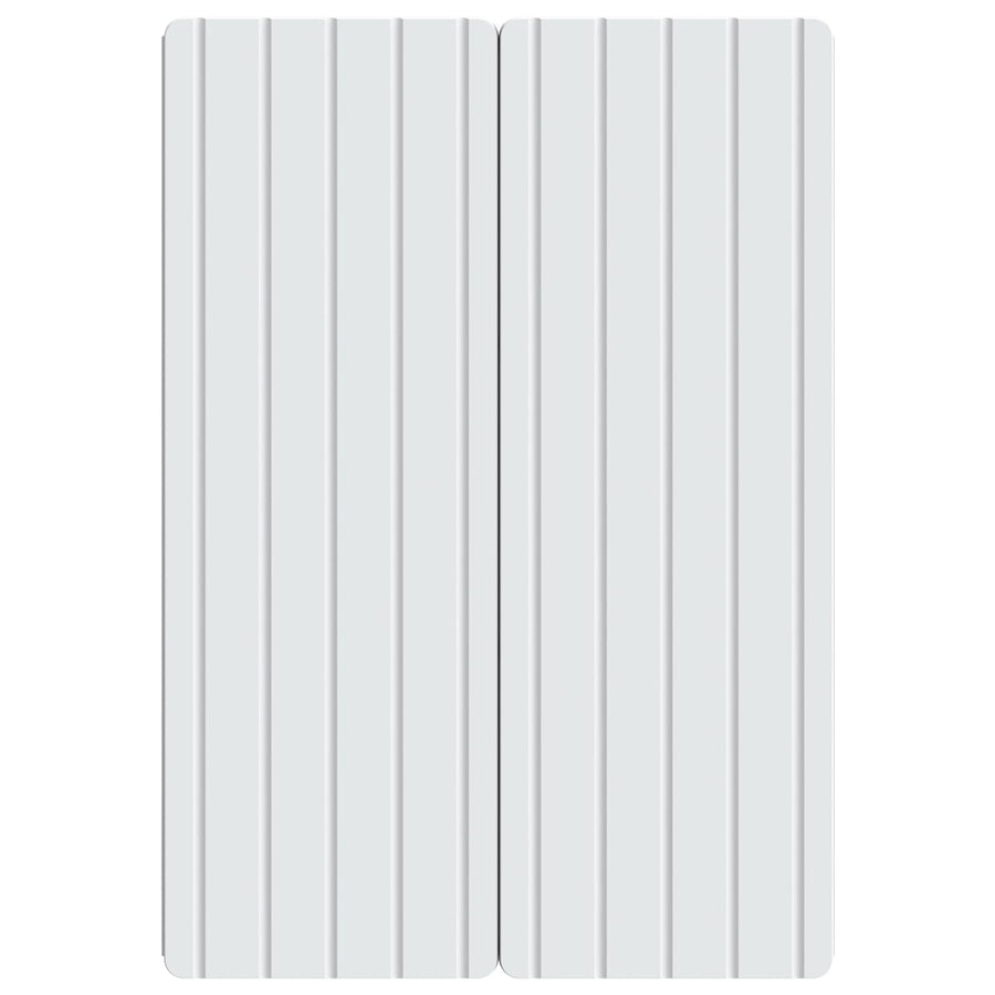 Wandkast Wit 66 x 34,5 x 92 cm Bewerkt hout