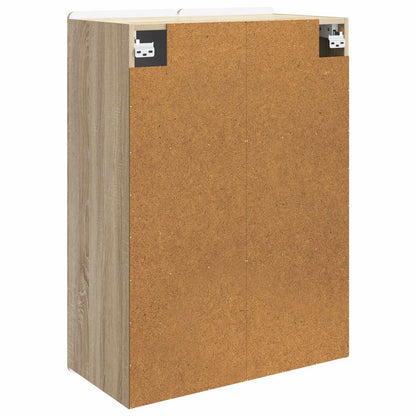 Wandkast Sonoma Eiken 66 x 34,5 x 92 cm Bewerkt hout