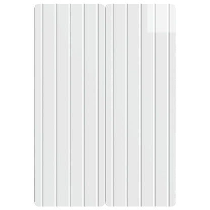 Wandkast Hoogglans Wit 66 x 34,5 x 92 cm Bewerkt hout
