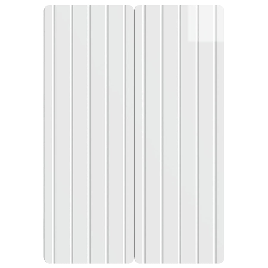 Wandkast Hoogglans Wit 66 x 34,5 x 92 cm Bewerkt hout