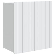 Wandkast 59x31x64 cm bewerkt hout wit