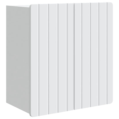 Wandkast Wit 59 x 31 x 64 cm Bewerkt hout