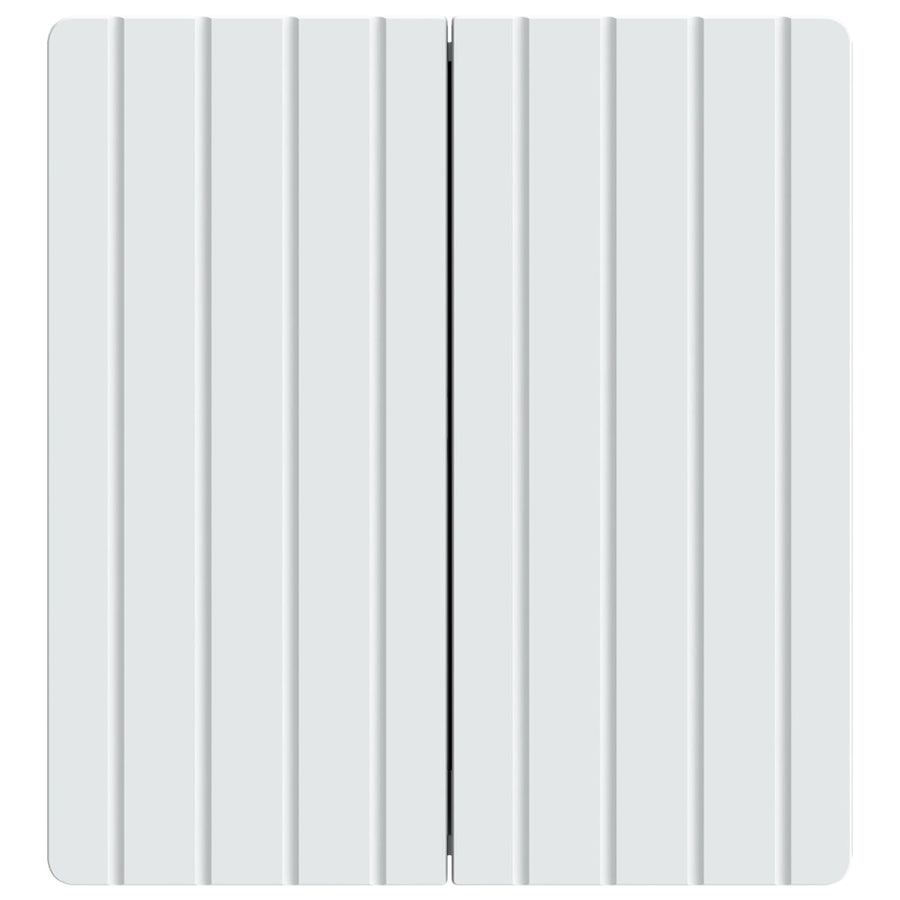 Wandkast Wit 59 x 31 x 64 cm Bewerkt hout