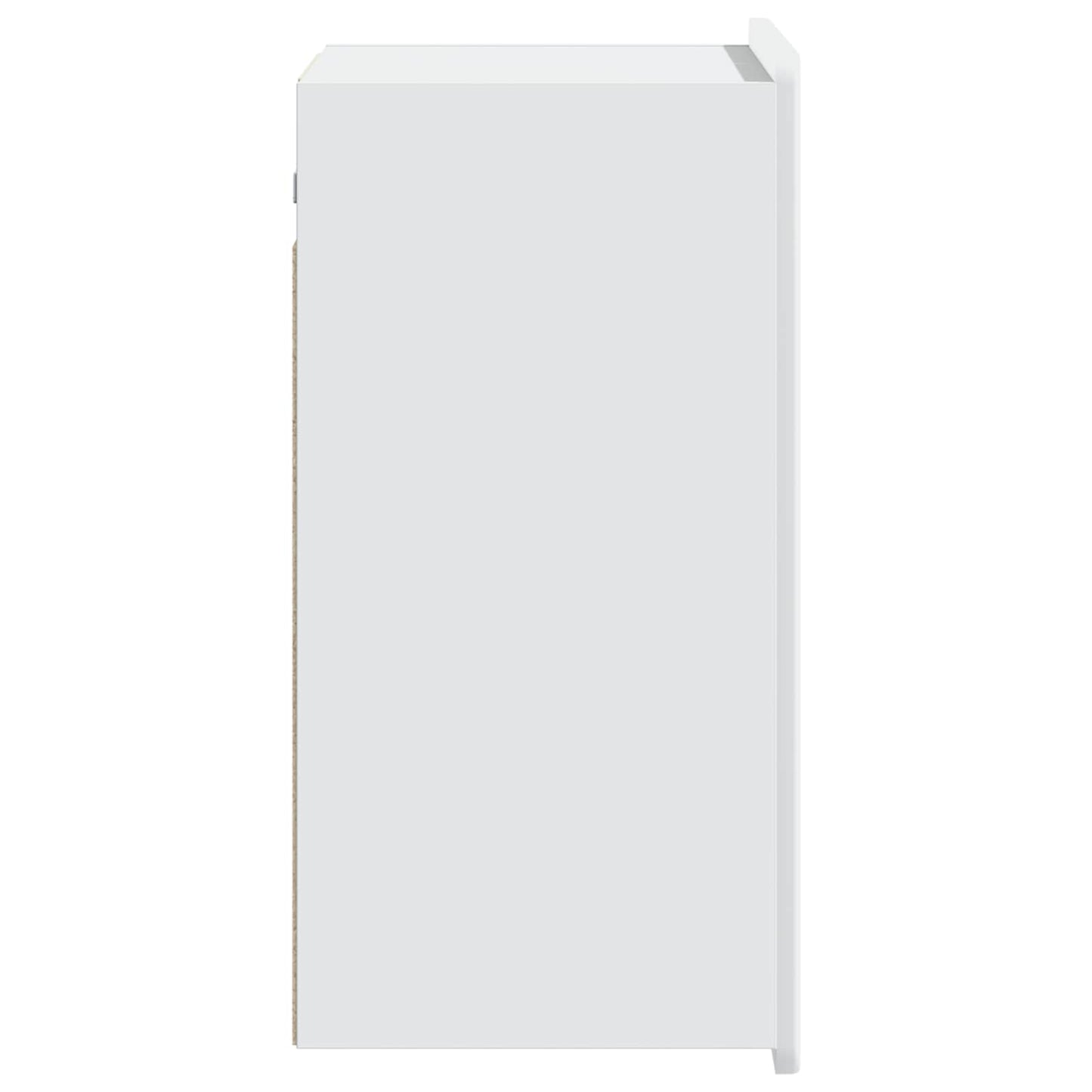 Wandkast Wit 59 x 31 x 64 cm Bewerkt hout