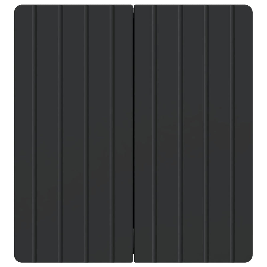 Wandkast Zwart 59 x 31 x 64 cm Bewerkt hout