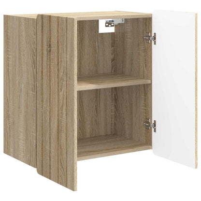 Wandkast Sonoma Eiken 59 x 31 x 64 cm Bewerkt hout