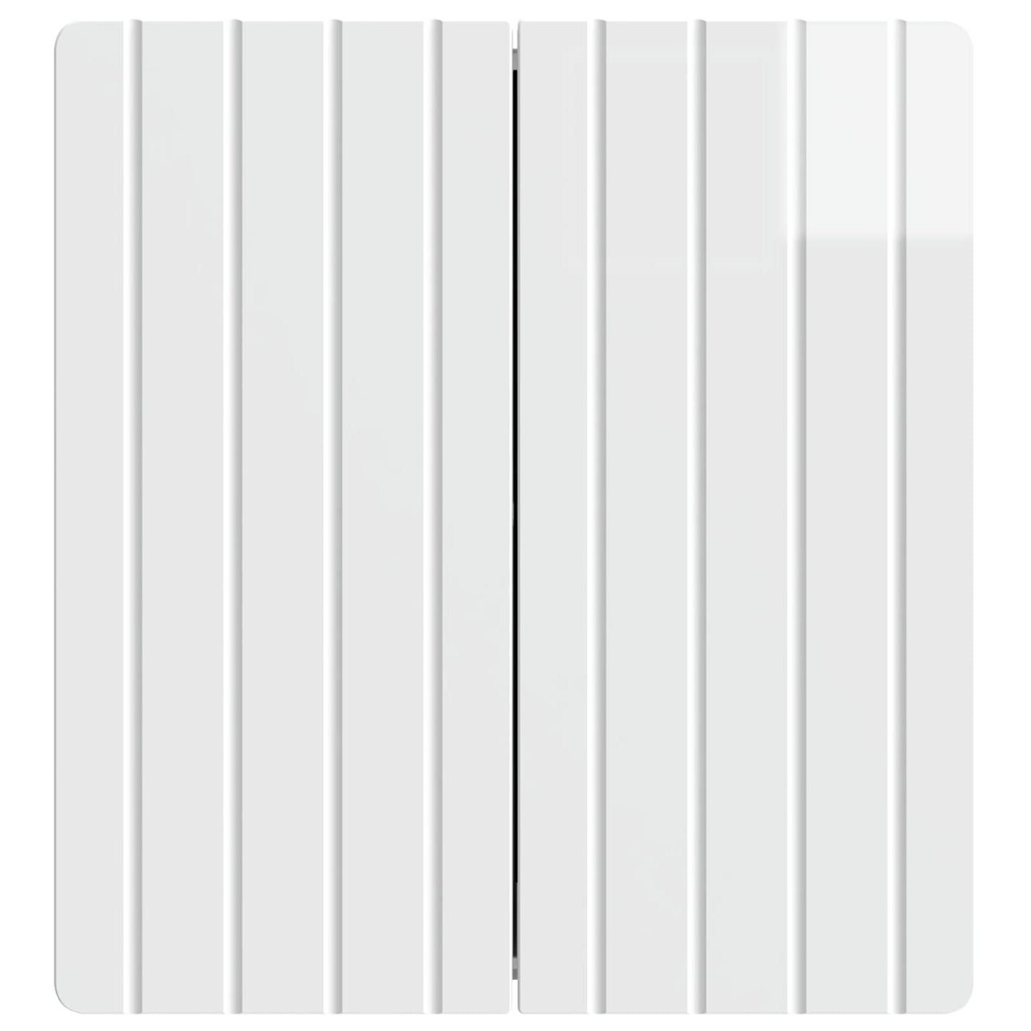 Wandkast Hoogglans Wit 59 x 31 x 64 cm Bewerkt hout