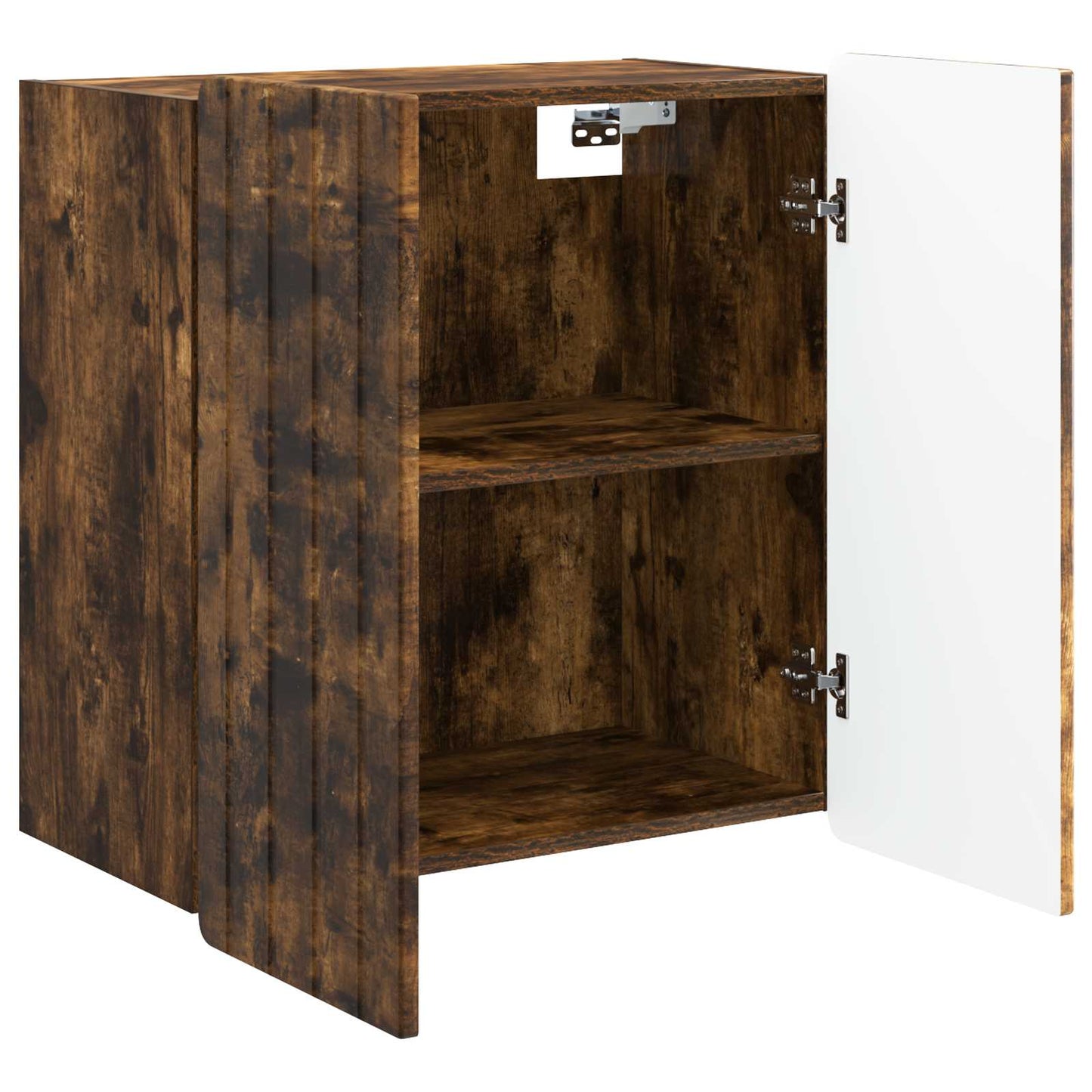 Wandkast Gerookt eiken 59 x 31 x 64 cm Bewerkt hout