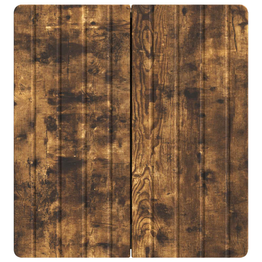 Wandkast Gerookt eiken 59 x 31 x 64 cm Bewerkt hout